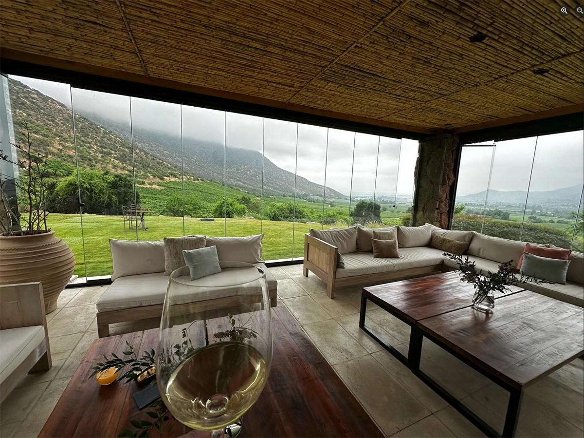 San Pedro's stunning tasting room