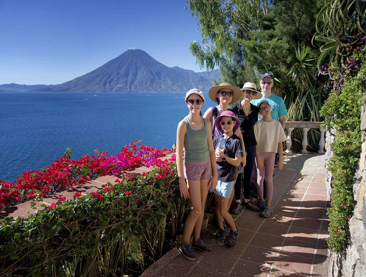 Lake Atitlan Volcanos - Guatemala Family Travel