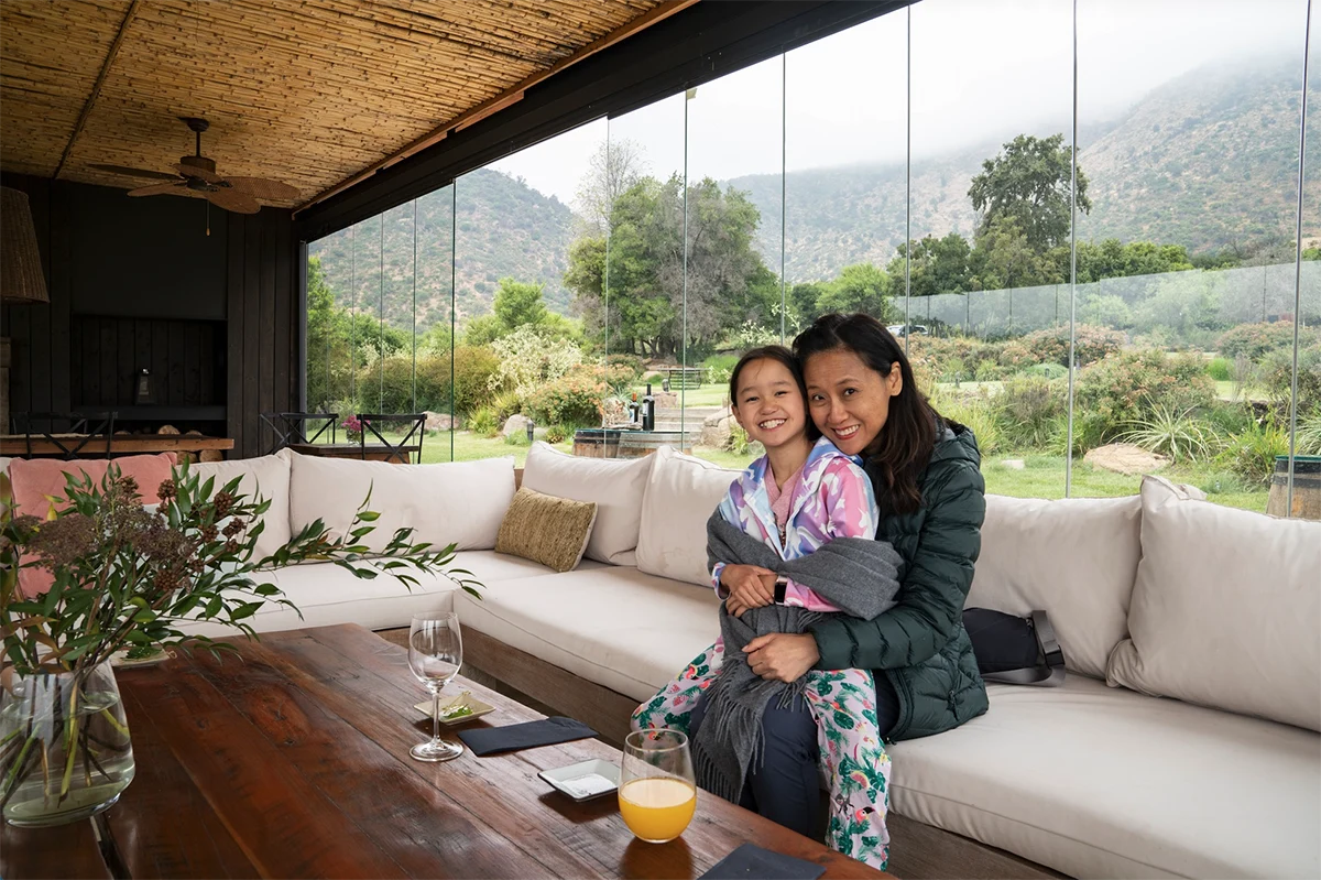 The beautiful tasting room at Viña San Pedro, Molina, Chile.