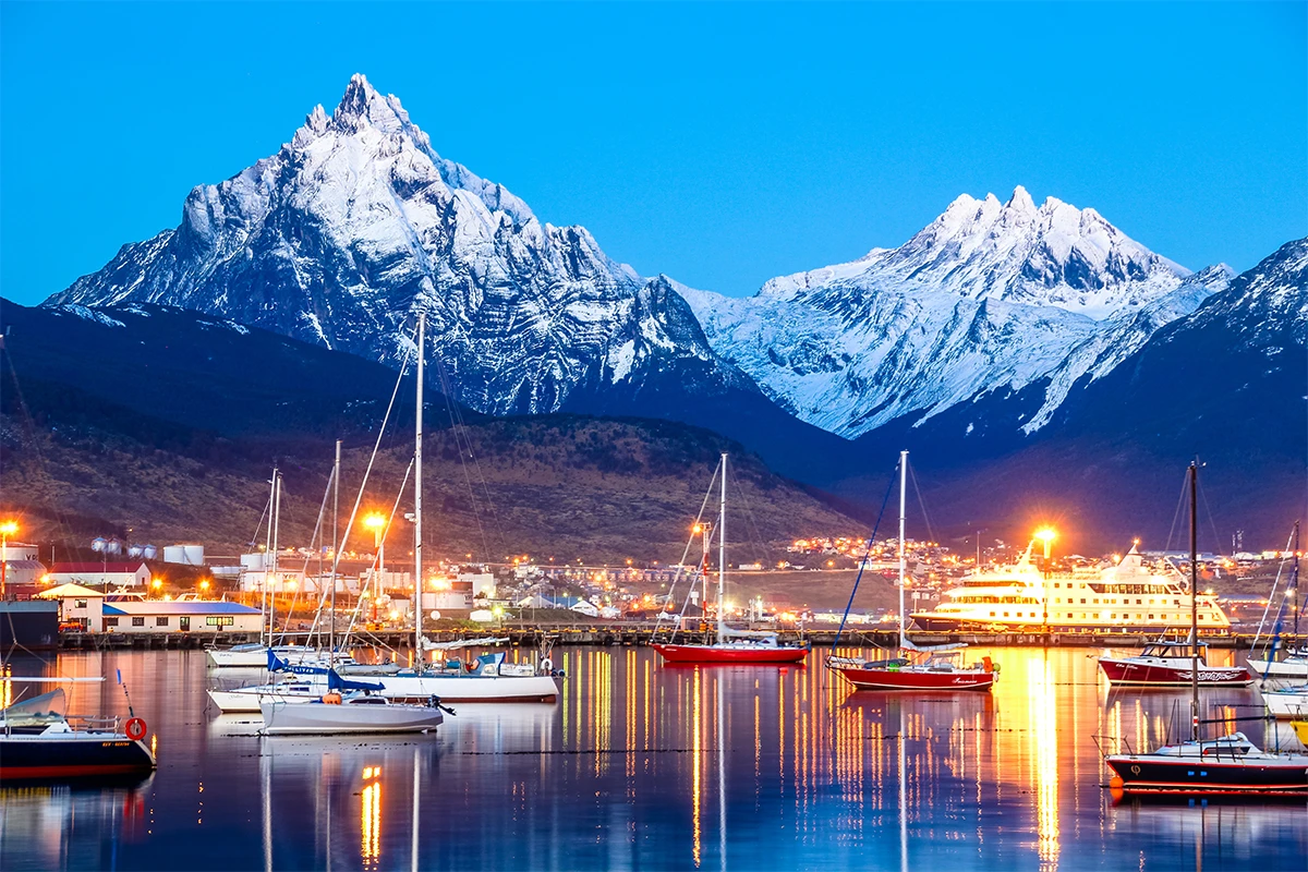 Antarctic Cruise - Ushuaia at Night